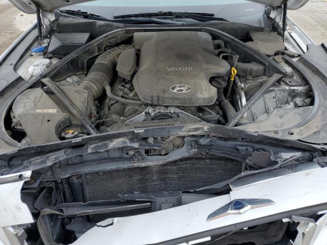 KMHGN4JE0GU133471 - 2016 HYUNDAI GENESIS 3.8L 白色 照片 11