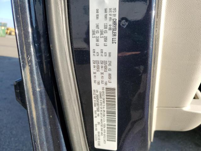 2A8HR54P38R779689 - 2008 CHRYSLER TOWN & COU TOURING BLACK photo 13