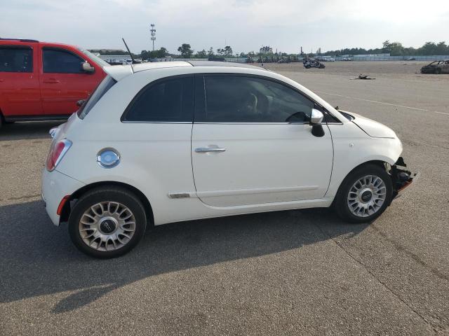 3C3CFFCR0CT208772 - 2012 FIAT 500 LOUNGE WHITE photo 3