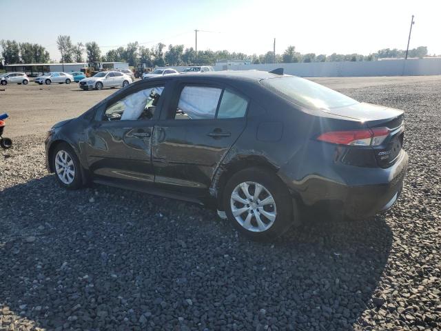 JTDEPMAE4NJ222755 - 2022 TOYOTA COROLLA LE أسود صورة 2