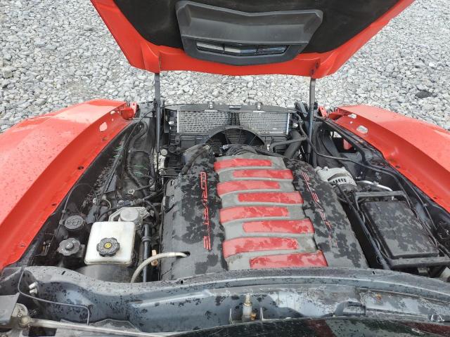 1G1YA2D79F5104817 - 2015 CHEVROLET CORVETTE STINGRAY 1LT RED photo 11