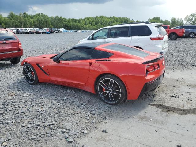 1G1YA2D79F5104817 - 2015 CHEVROLET CORVETTE STINGRAY 1LT RED photo 2