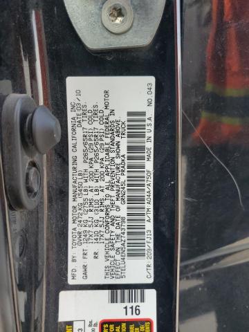 5TELU4EN5AZ743798 - 2010 TOYOTA TACOMA DOUBLE CAB BLACK photo 12