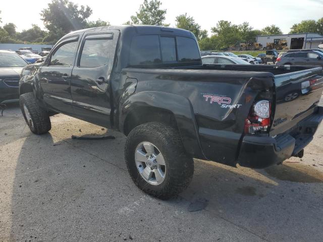 5TELU4EN5AZ743798 - 2010 TOYOTA TACOMA DOUBLE CAB BLACK photo 2
