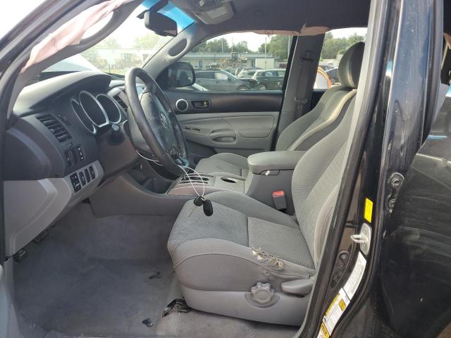 5TELU4EN5AZ743798 - 2010 TOYOTA TACOMA DOUBLE CAB BLACK photo 7