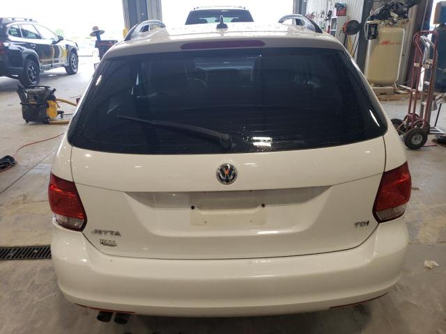 3VWPL7AJ0EM622430 - 2014 VOLKSWAGEN JETTA TDI თეთრი ფოტო 6