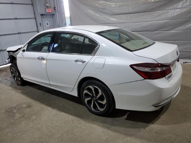 1HGCR3F87GA008782 - 2016 HONDA ACCORD EXL WHITE photo 2