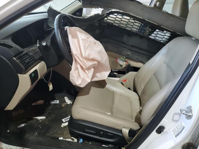 1HGCR3F87GA008782 - 2016 HONDA ACCORD EXL WHITE photo 7