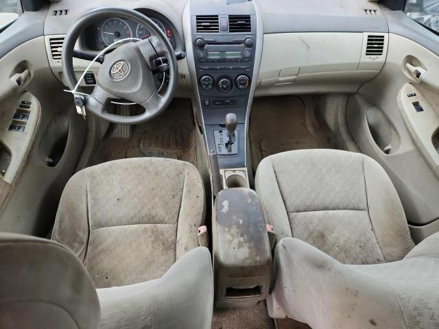 JTDBL40E599076311 - 2009 TOYOTA COROLLA BASE შავი ფოტო 8