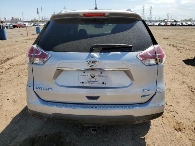 5N1AT2MT9EC840856 - 2014 NISSAN ROGUE S SILVER photo 6