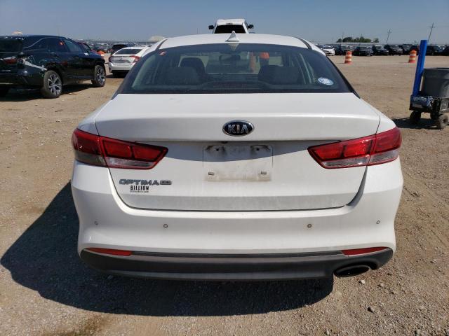 5XXGT4L37HG172233 - 2017 KIA OPTIMA LX WHITE photo 6