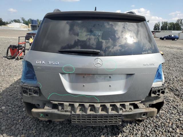 WDCGG8JB7DG116442 - 2013 MERCEDES-BENZ GLK 350 4MATIC SILVER photo 6