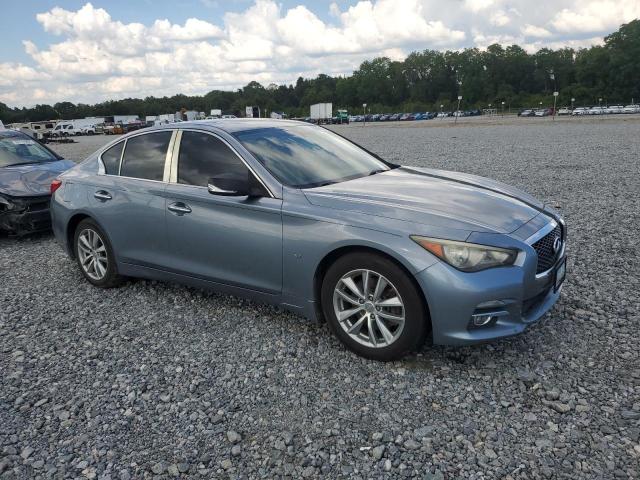 JN1BV7ARXEM683912 - 2014 INFINITI Q50 BASE 蓝色 照片 4