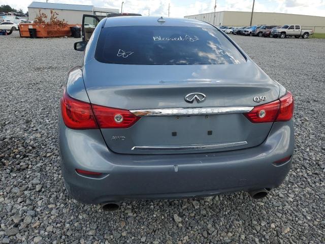 JN1BV7ARXEM683912 - 2014 INFINITI Q50 BASE 蓝色 照片 6