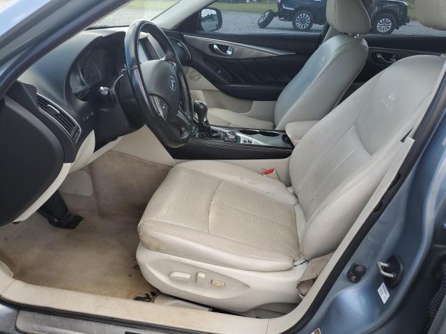 JN1BV7ARXEM683912 - 2014 INFINITI Q50 BASE 蓝色 照片 7