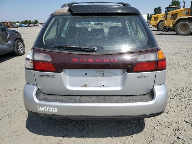 4S3BH675347638522 - 2004 SUBARU LEGACY OUTBACK AWP 银色 照片 6
