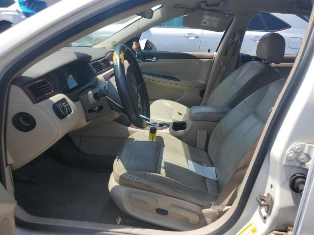 2G1WT55N481256654 - 2008 CHEVROLET IMPALA LT WHITE photo 7