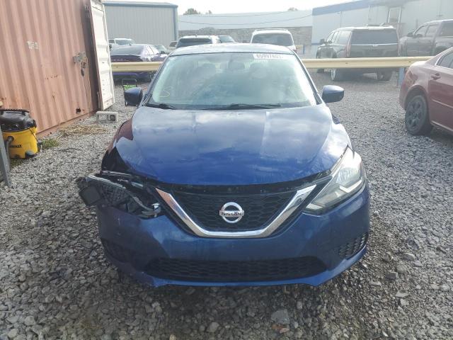 3N1AB7AP1HY254985 - 2017 NISSAN SENTRA S BLUE photo 5