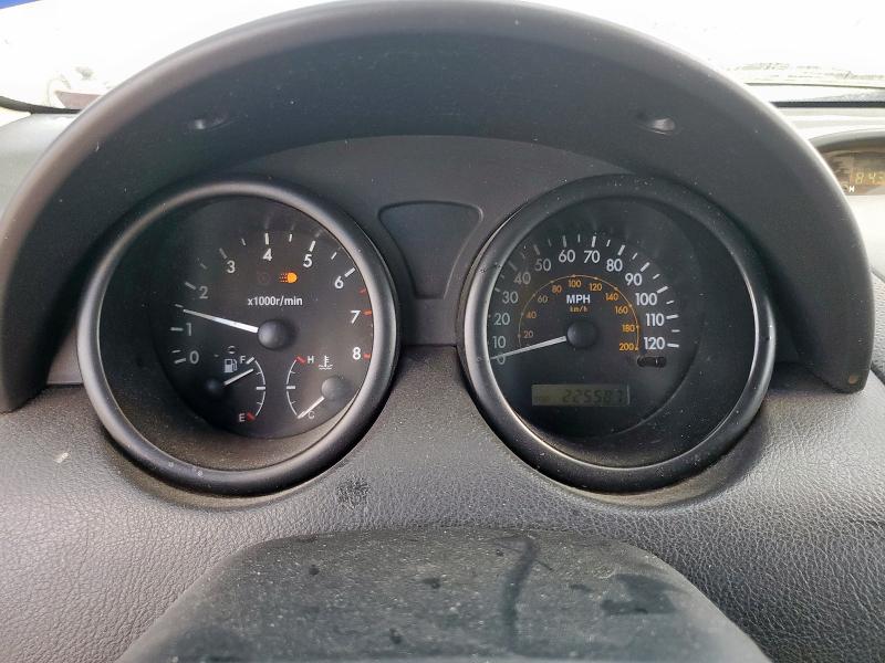 KL1TD56686B623669 - 2006 CHEVROLET AVEO BASE Czerwony zdjęcie 9