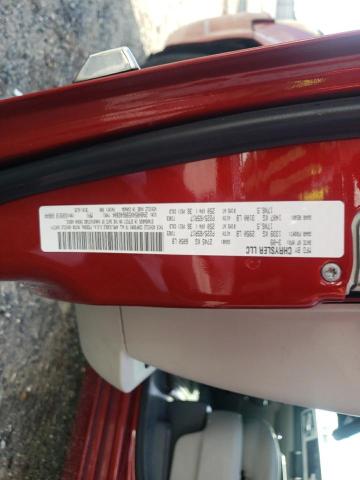 2A8HR54X59R646904 - 2009 CHRYSLER TOWN & COU TOURING RED photo 12