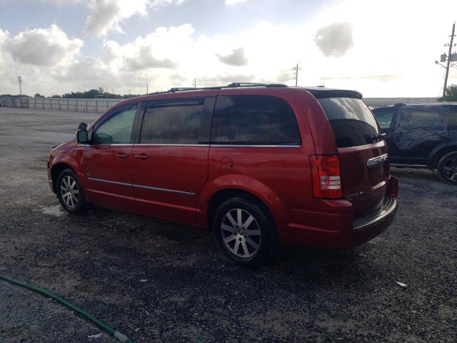 2A8HR54X59R646904 - 2009 CHRYSLER TOWN & COU TOURING RED photo 2