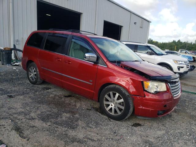 2A8HR54X59R646904 - 2009 CHRYSLER TOWN & COU TOURING RED photo 4