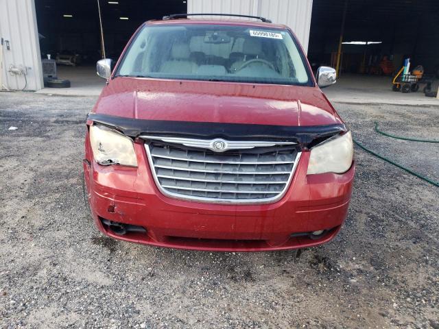 2A8HR54X59R646904 - 2009 CHRYSLER TOWN & COU TOURING RED photo 5