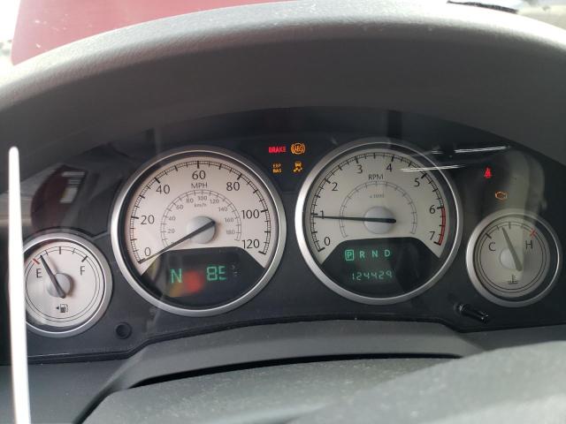 2A8HR54X59R646904 - 2009 CHRYSLER TOWN & COU TOURING RED photo 9