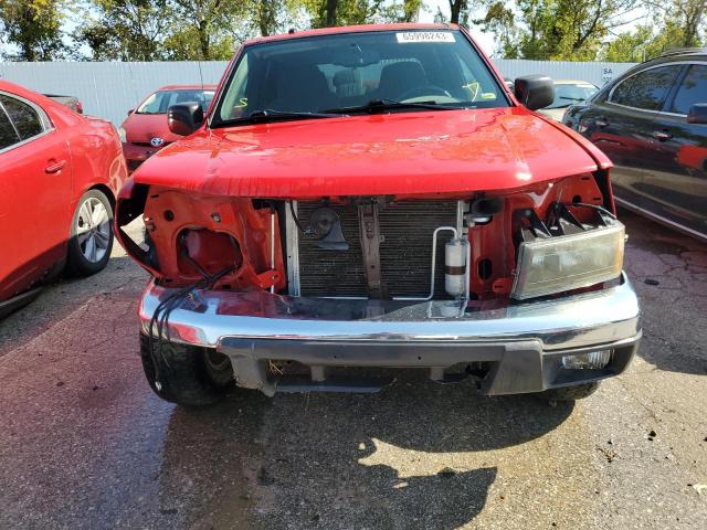 1GCDT33E288218276 - 2008 CHEVROLET COLORADO LT RED photo 5