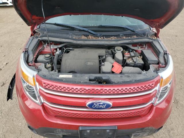 1FMHK8F89CGA51254 - 2012 FORD EXPLORER LIMITED 红色 照片 11