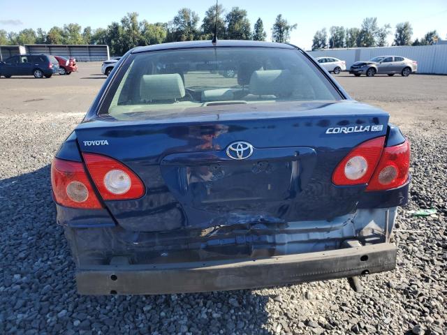 JTDBR32E770119280 - 2007 TOYOTA COROLLA CE BLUE photo 6