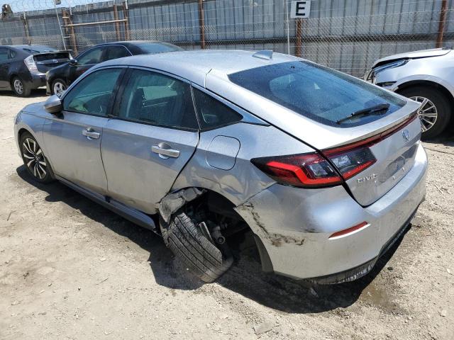 19XFL1H7XRE007017 - 2024 HONDA CIVIC EXL SILVER photo 2