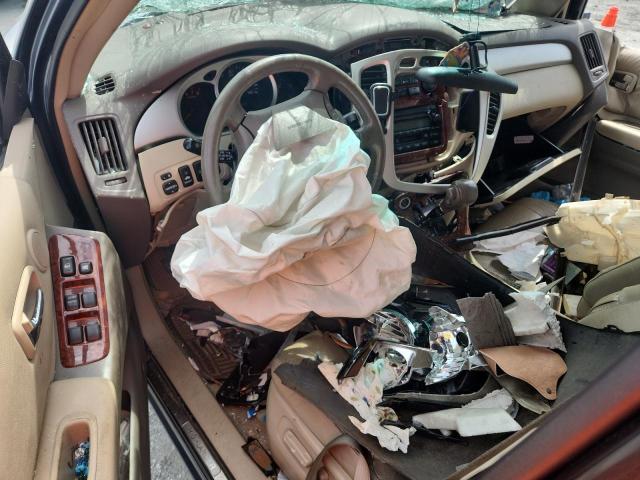 JTEEP21A040049351 - 2004 TOYOTA HIGHLANDER BLUE photo 8