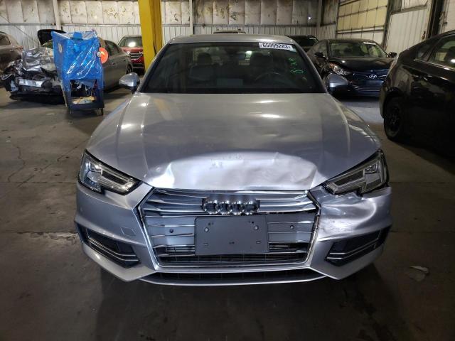 WAULMAF40JA039830 - 2018 AUDI A4 PREMIUM PLUS SILVER photo 5