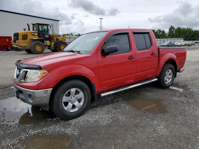 1N6AD0ER1AC403045 - 2010 NISSAN FRONTIER CREW CAB SE RED photo 1