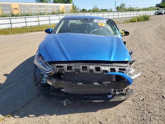 5NPE24AF1KH735330 - 2019 HYUNDAI SONATA SE ლურჯი ფოტო 5