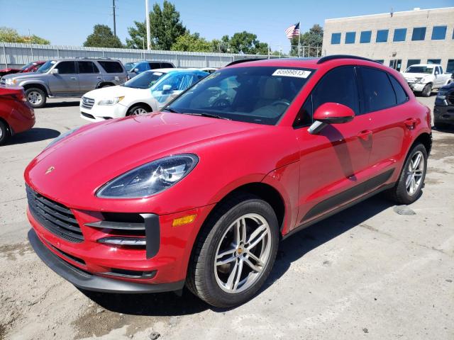 WP1AA2A50MLB00495 - 2021 PORSCHE MACAN RED photo 1