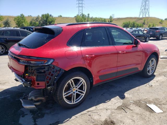 WP1AA2A50MLB00495 - 2021 PORSCHE MACAN RED photo 3