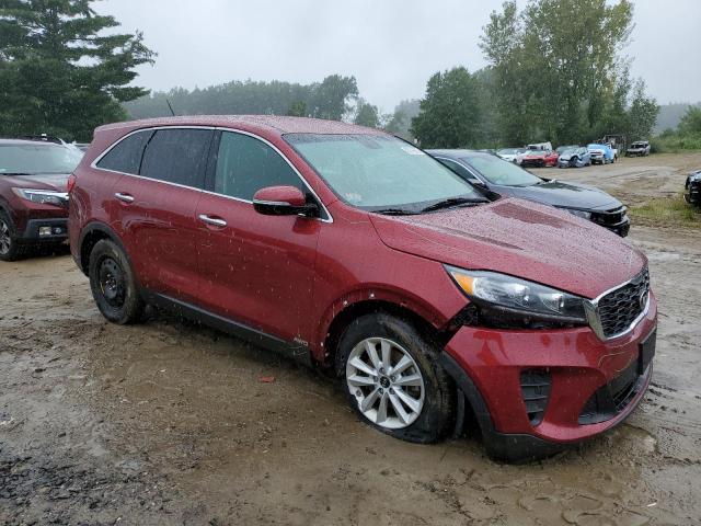 5XYPGDA33KG550994 - 2019 KIA SORENTO L RED photo 4