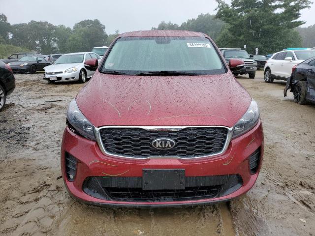 5XYPGDA33KG550994 - 2019 KIA SORENTO L RED photo 5