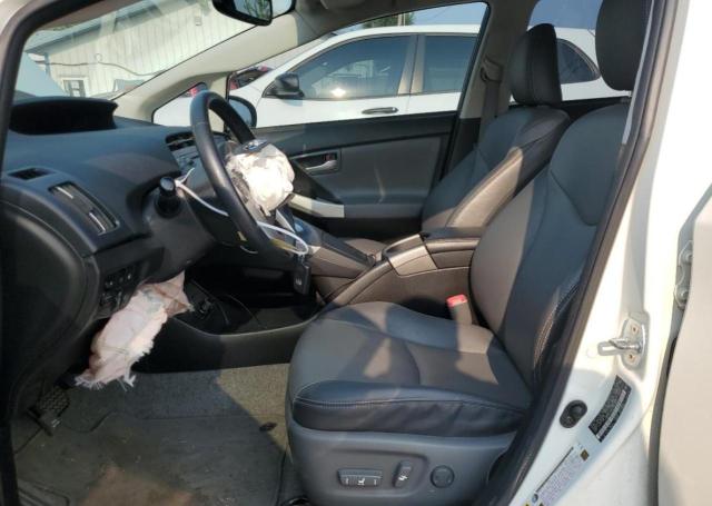 JTDKN3DP3C3007899 - 2012 TOYOTA PRIUS PLUG WHITE photo 7
