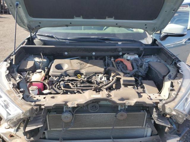 JTMRWRFVXKD012312 - 2019 TOYOTA RAV4 XLE GREEN photo 12