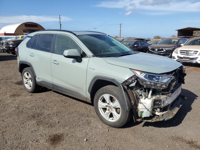 JTMRWRFVXKD012312 - 2019 TOYOTA RAV4 XLE GREEN photo 4