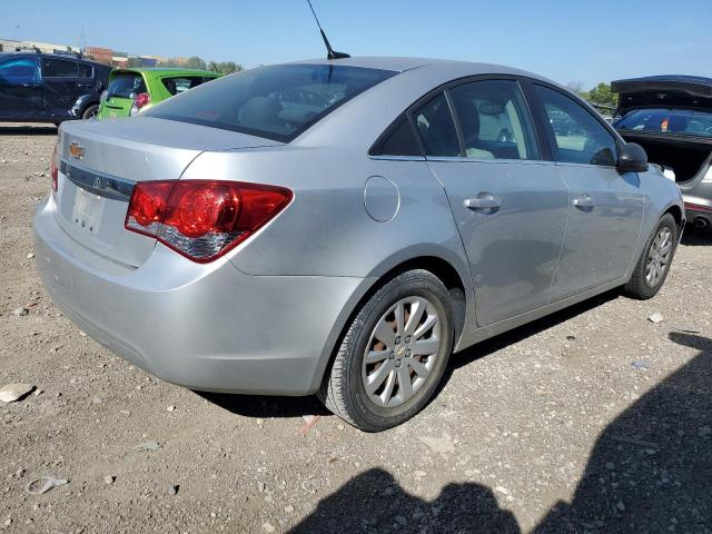 1G1PC5SH1B7264014 - 2011 CHEVROLET CRUZE LS SILVER photo 3