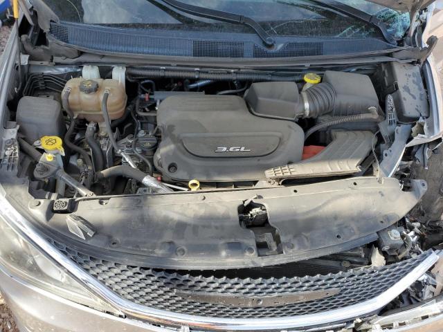 2C4RC1BG9HR576959 - 2017 CHRYSLER PACIFICA TOURING L GRAY photo 12