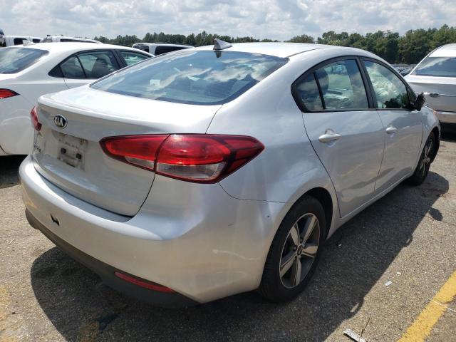 3KPFL4A74JE257112 - 2018 KIA FORTE LX SILVER photo 3