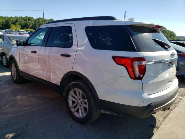 1FM5K8B84GGB74779 - 2016 FORD EXPLORER WHITE photo 2