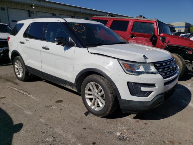 1FM5K8B84GGB74779 - 2016 FORD EXPLORER WHITE photo 4