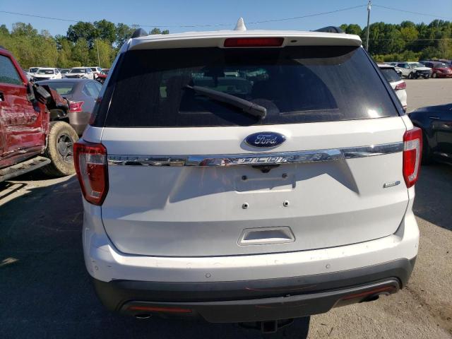 1FM5K8B84GGB74779 - 2016 FORD EXPLORER WHITE photo 6