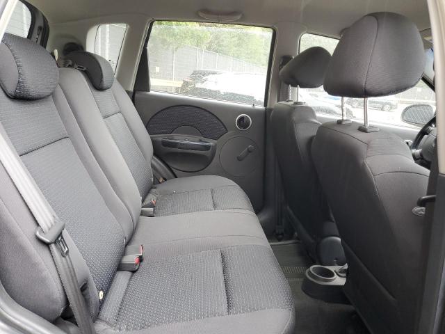 KL1TD66637B693412 - 2007 CHEVROLET AVEO BASE SILVER photo 10